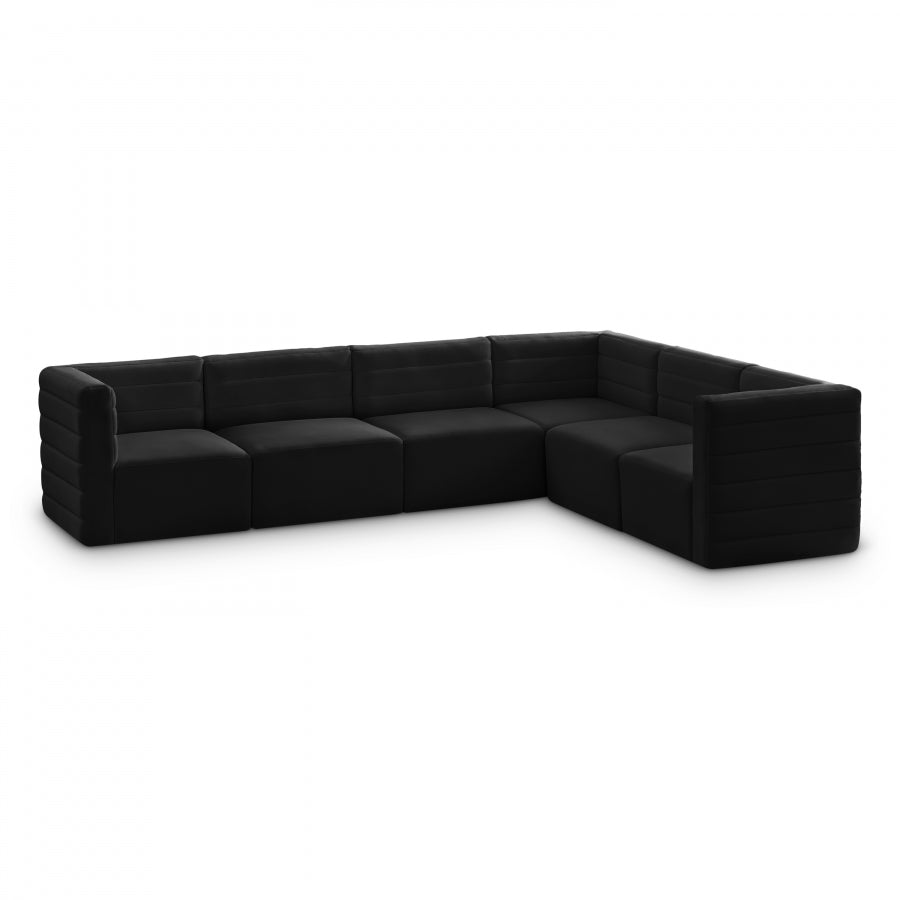 Gisele Velvet Modular Cloud-Like Comfort Sectional