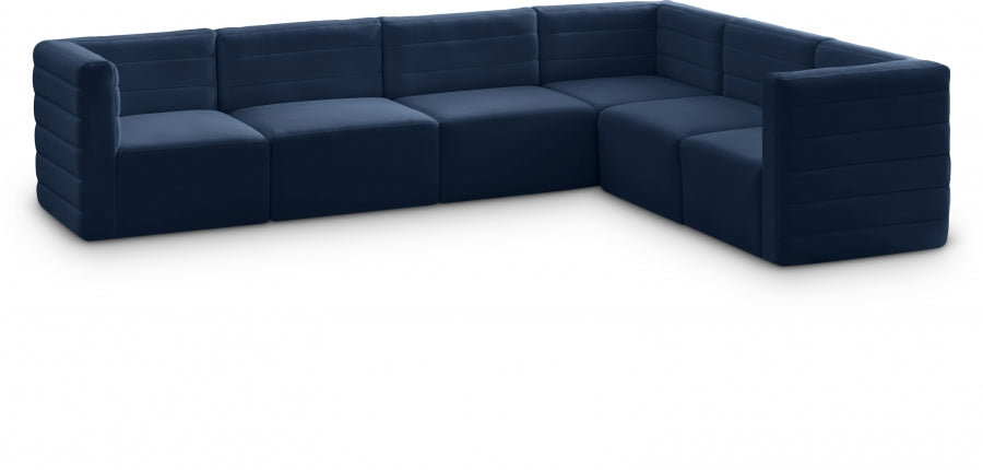 Gisele Velvet Modular Cloud-Like Comfort Sectional