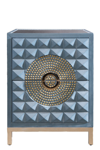 ZELDA STUDDED NIGHTSTANDS