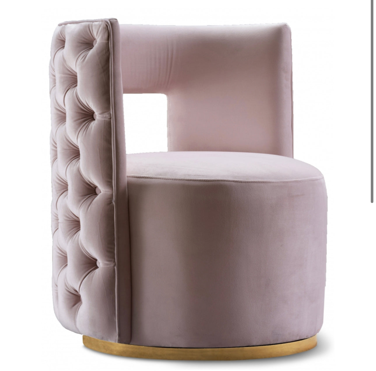 Tom Ford Velvet Accent Chair