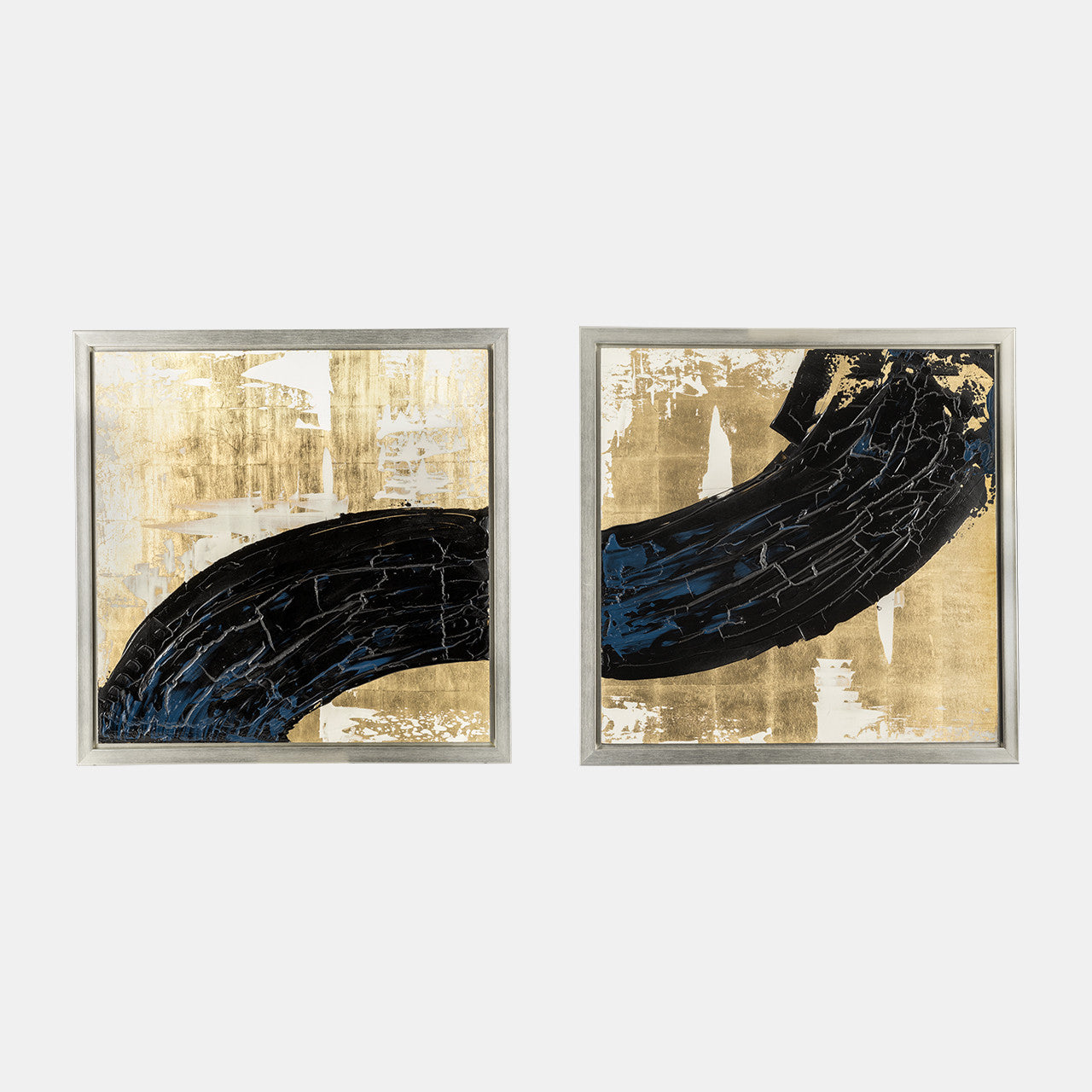 Hand Painted Matching Black Streak