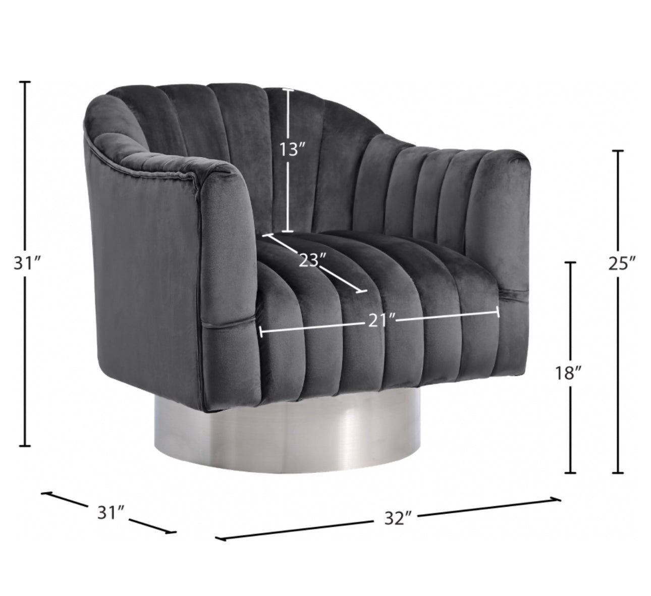 Arizona Velvet Chair