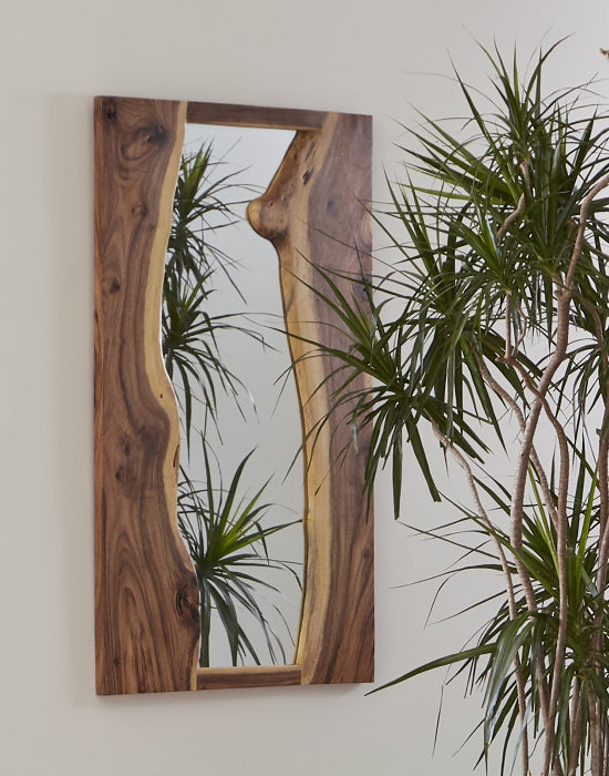 River Chamcha Wood Mirror