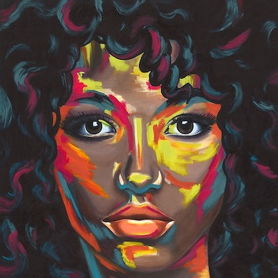 Vibrant Portrait III