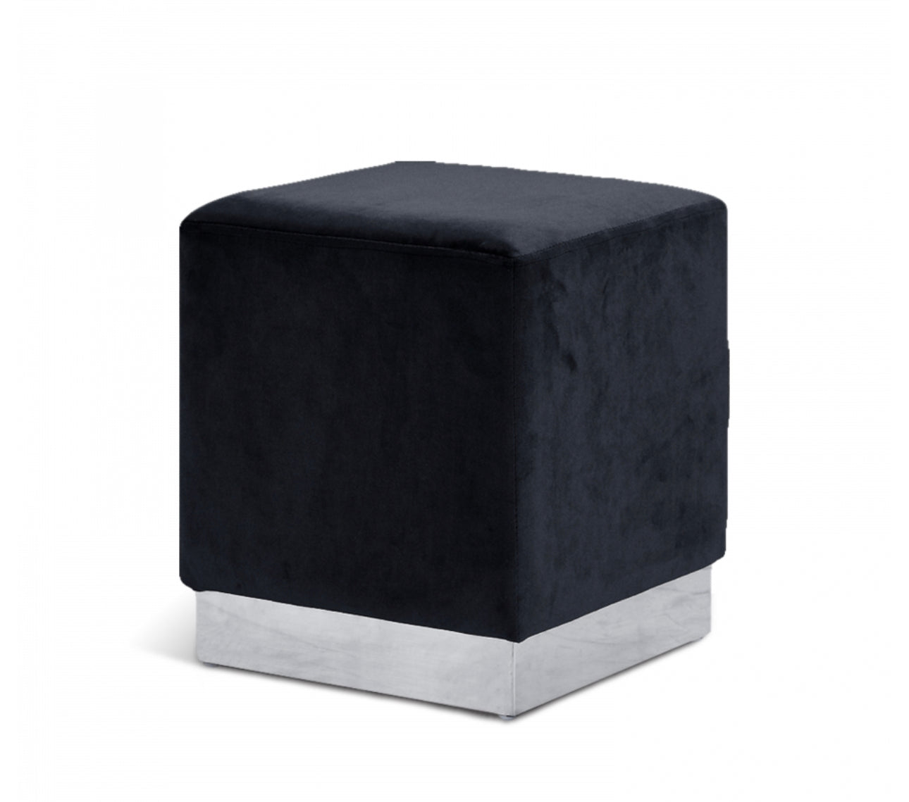 Jada || Velvet Ottoman | Stool