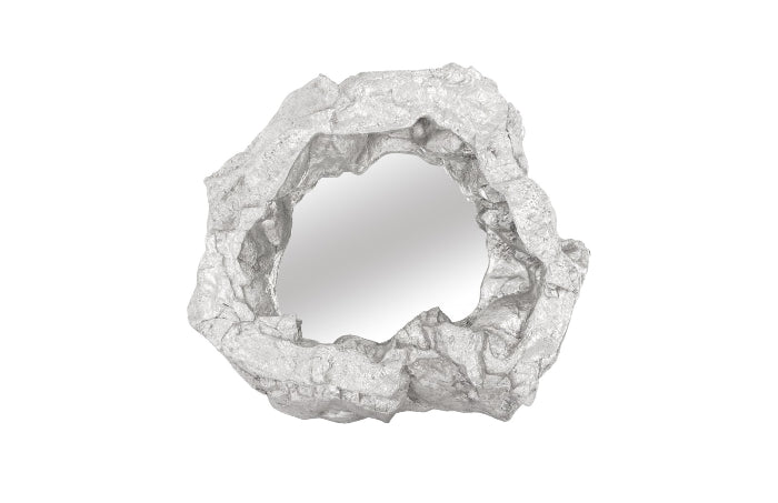 Rock Pond Mirror Silver Leaf