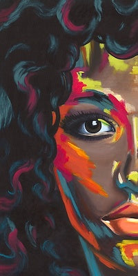 Vibrant Portrait I