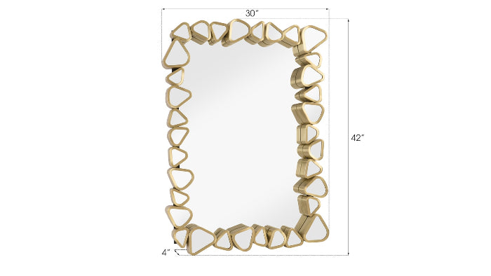Pebble Rectangle Mirror