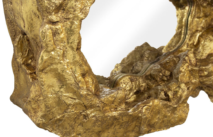 Rock Pond Mirror Silver Leaf