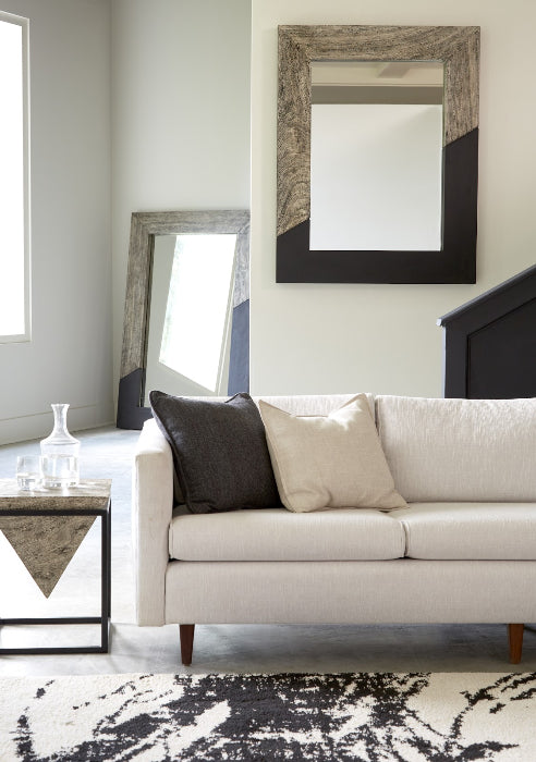 Geometry Gray Mirror