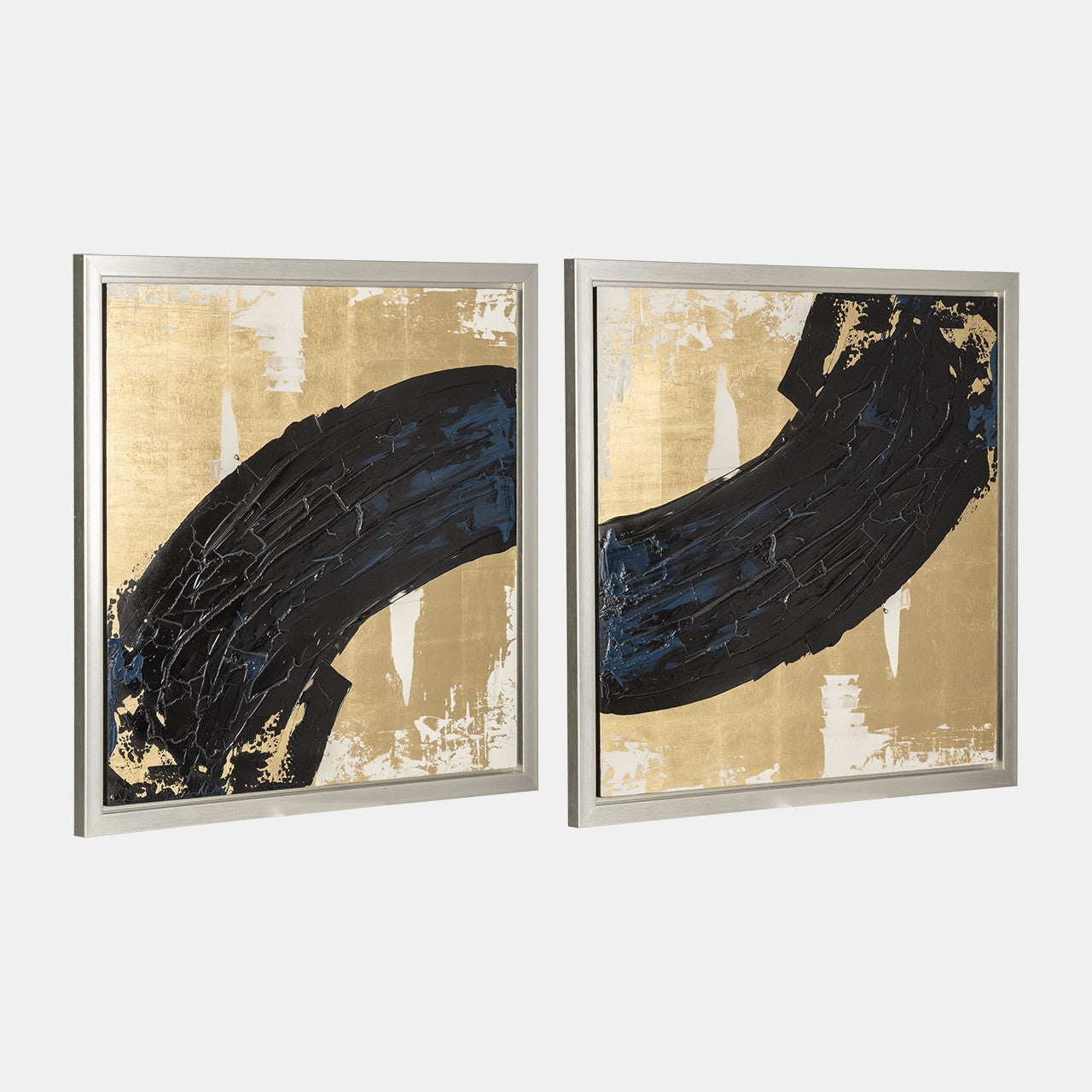 Hand Painted Matching Black Streak