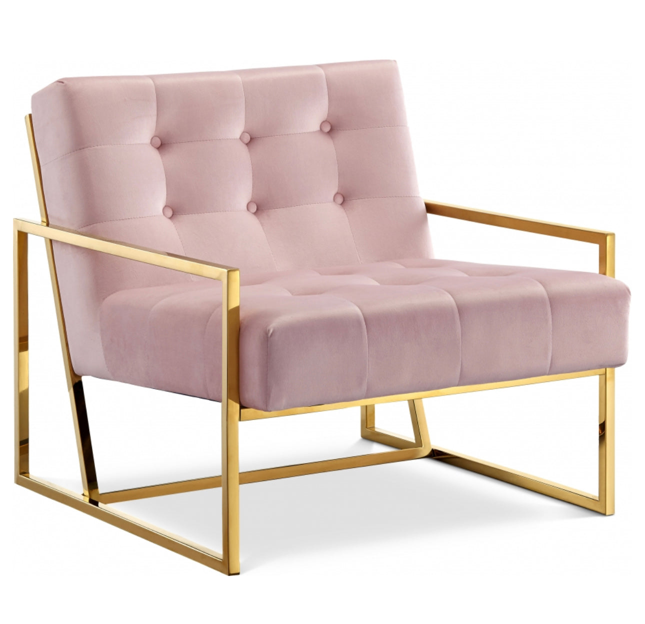 Houston Velvet Accent Chair