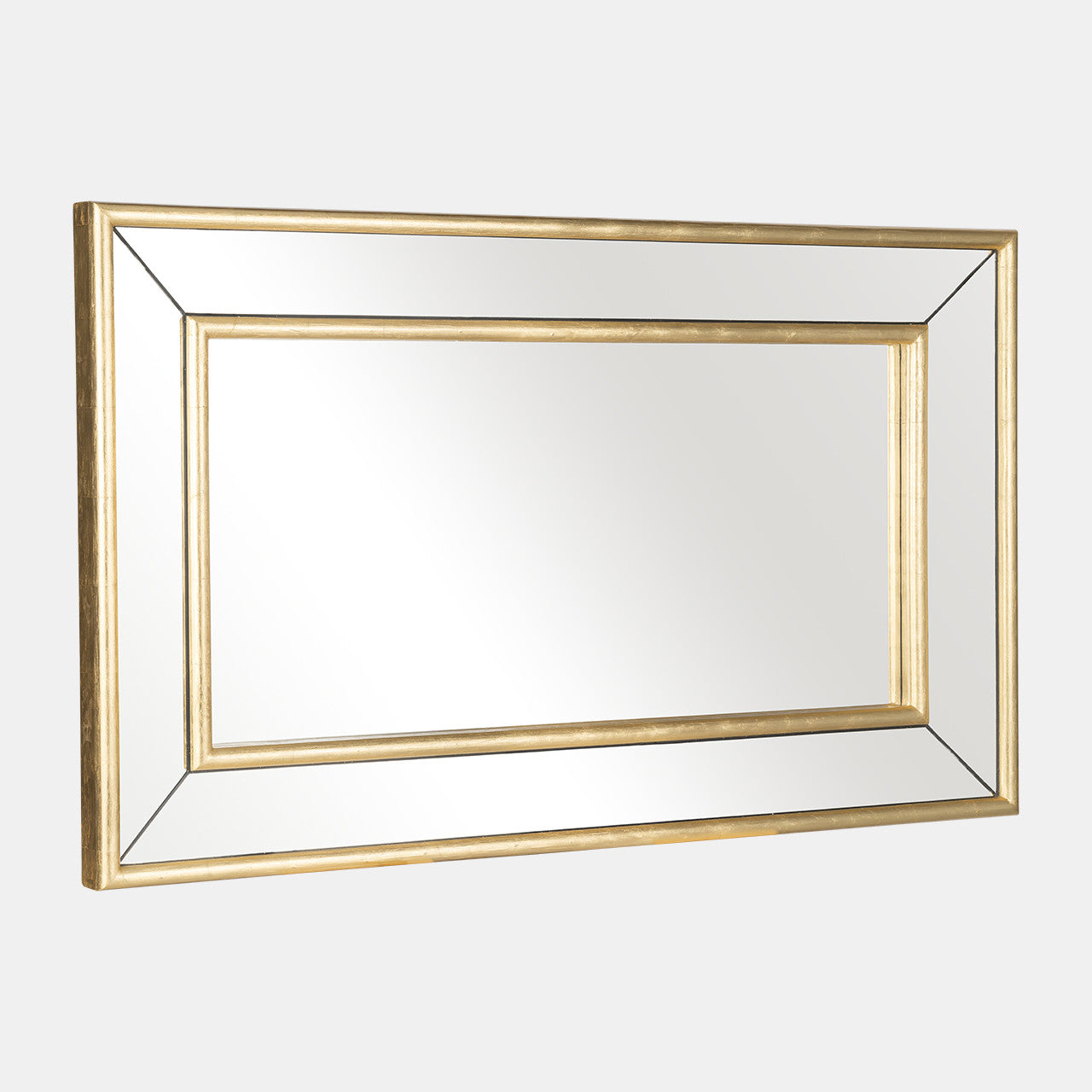 Large Floor Gold Mirror