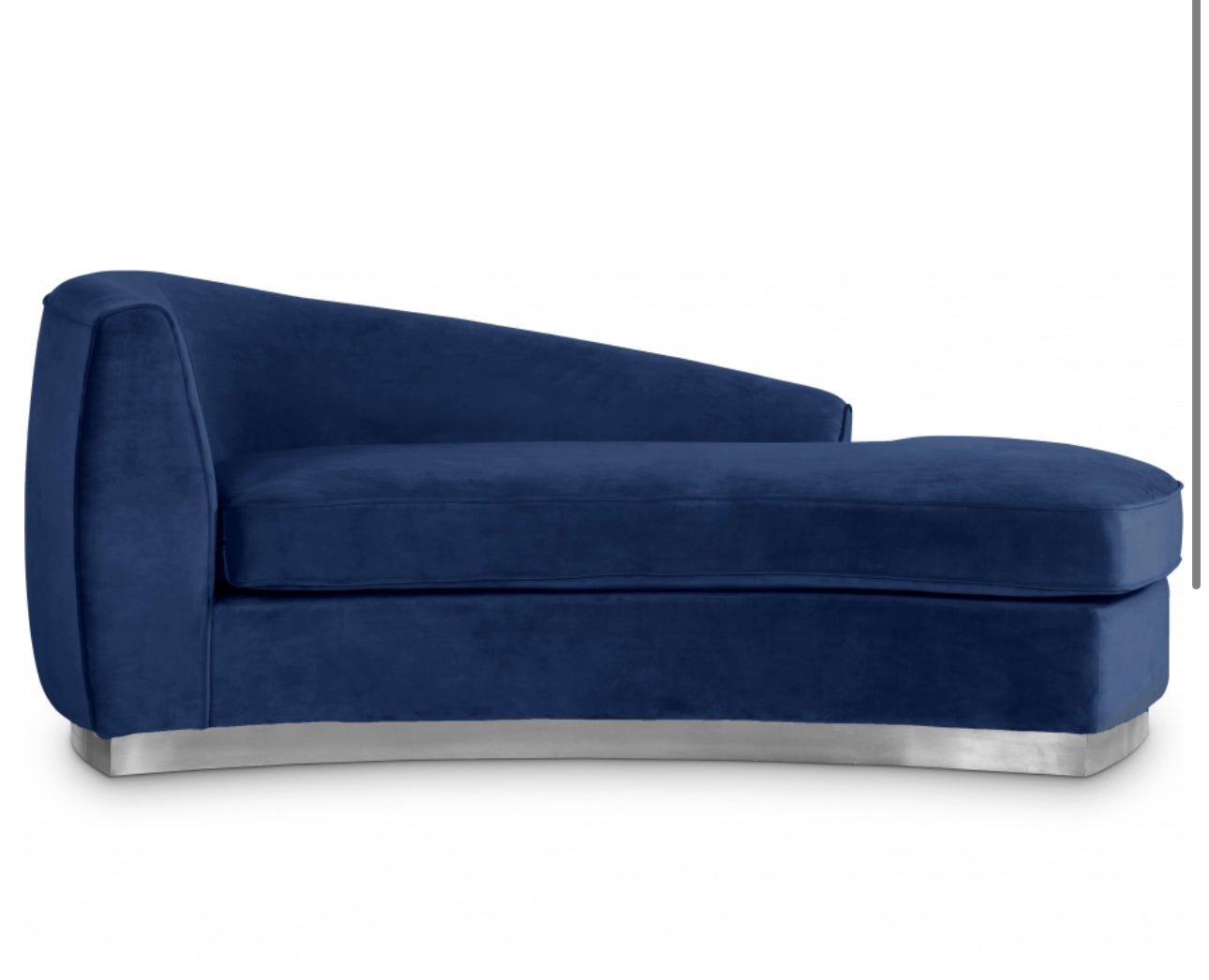 Romeo Velvet Chaise Lounge