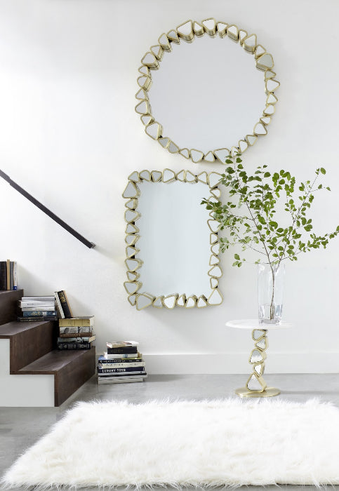 Pebble Round Mirror