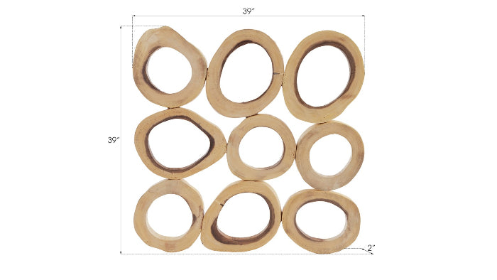 Chuleta Rings Small Square Wall Art
