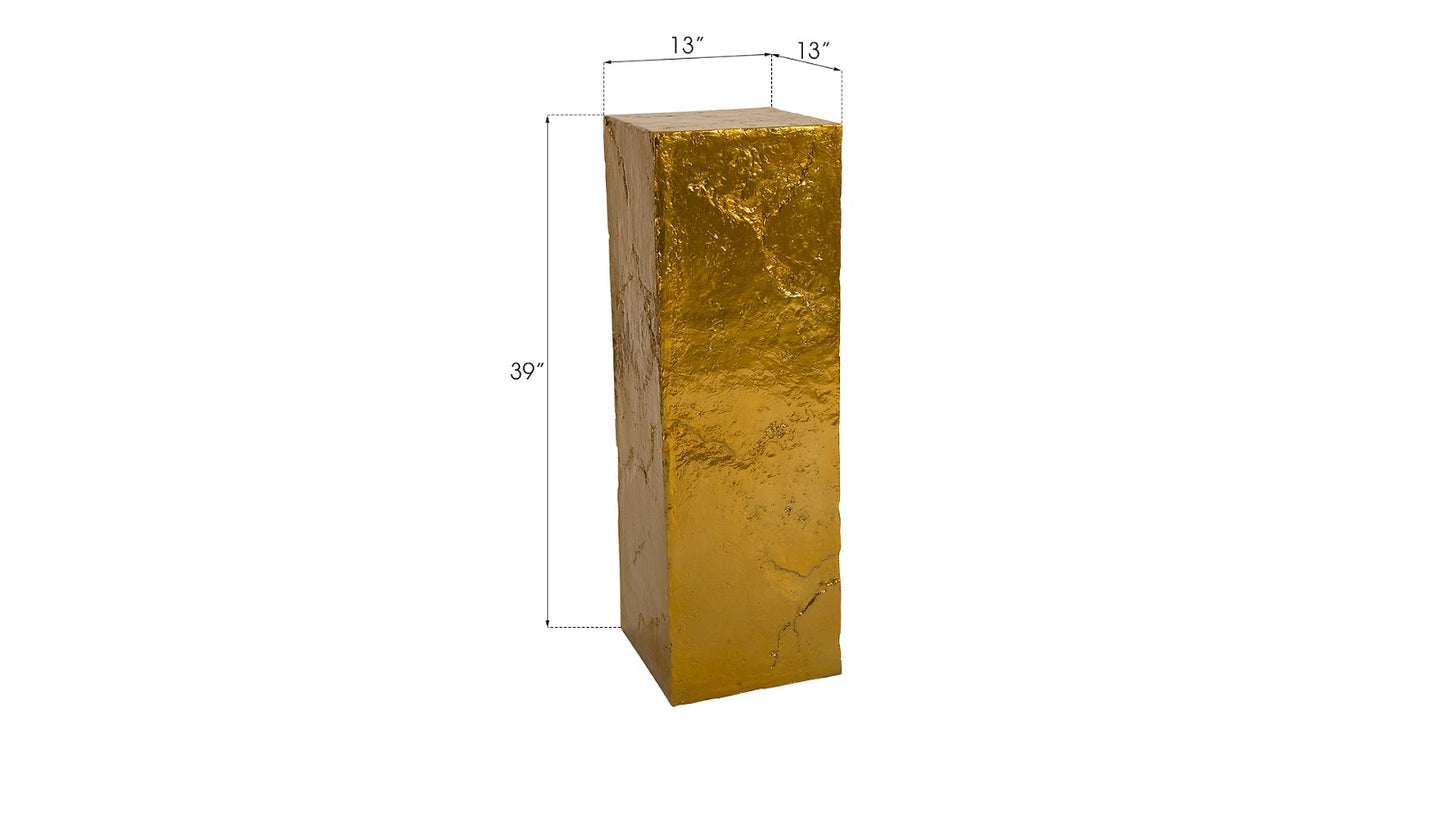 Slate Large Liquid Gold Pedestal