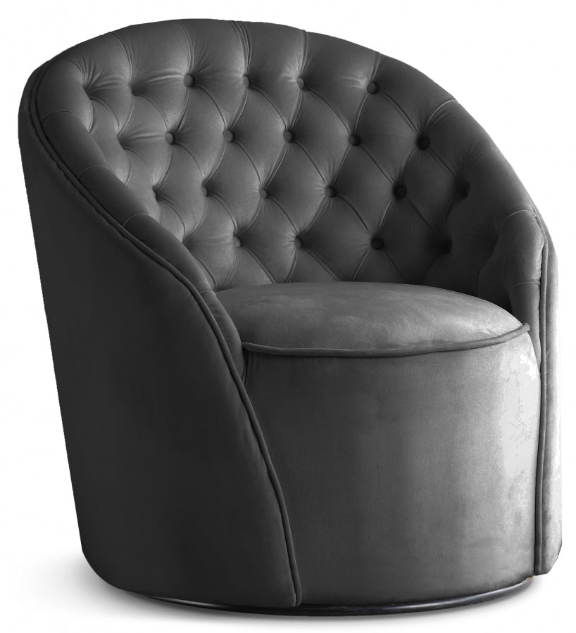 Opal Velvet Accent Chair
