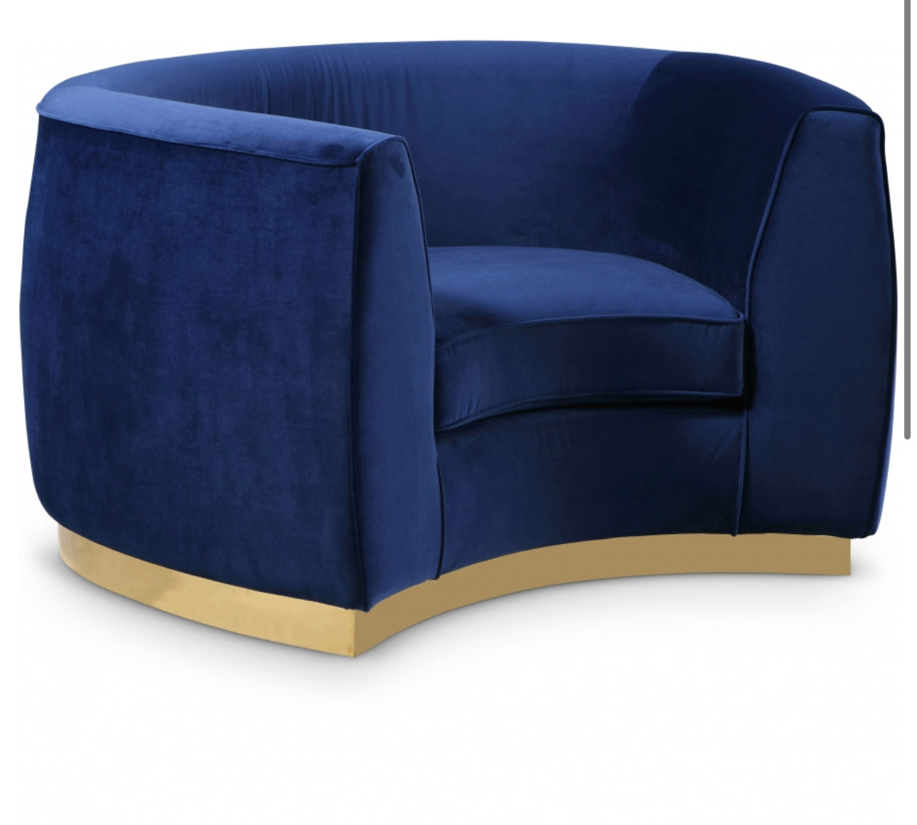 Rainbow Velvet Chair