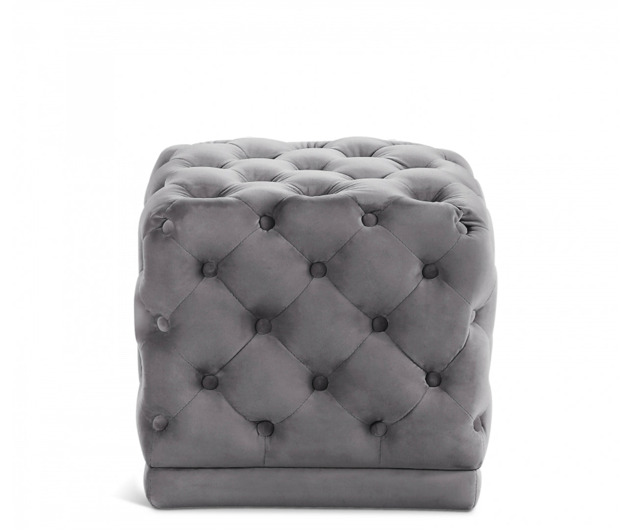 Scorpio Velvet Ottoman | Stool