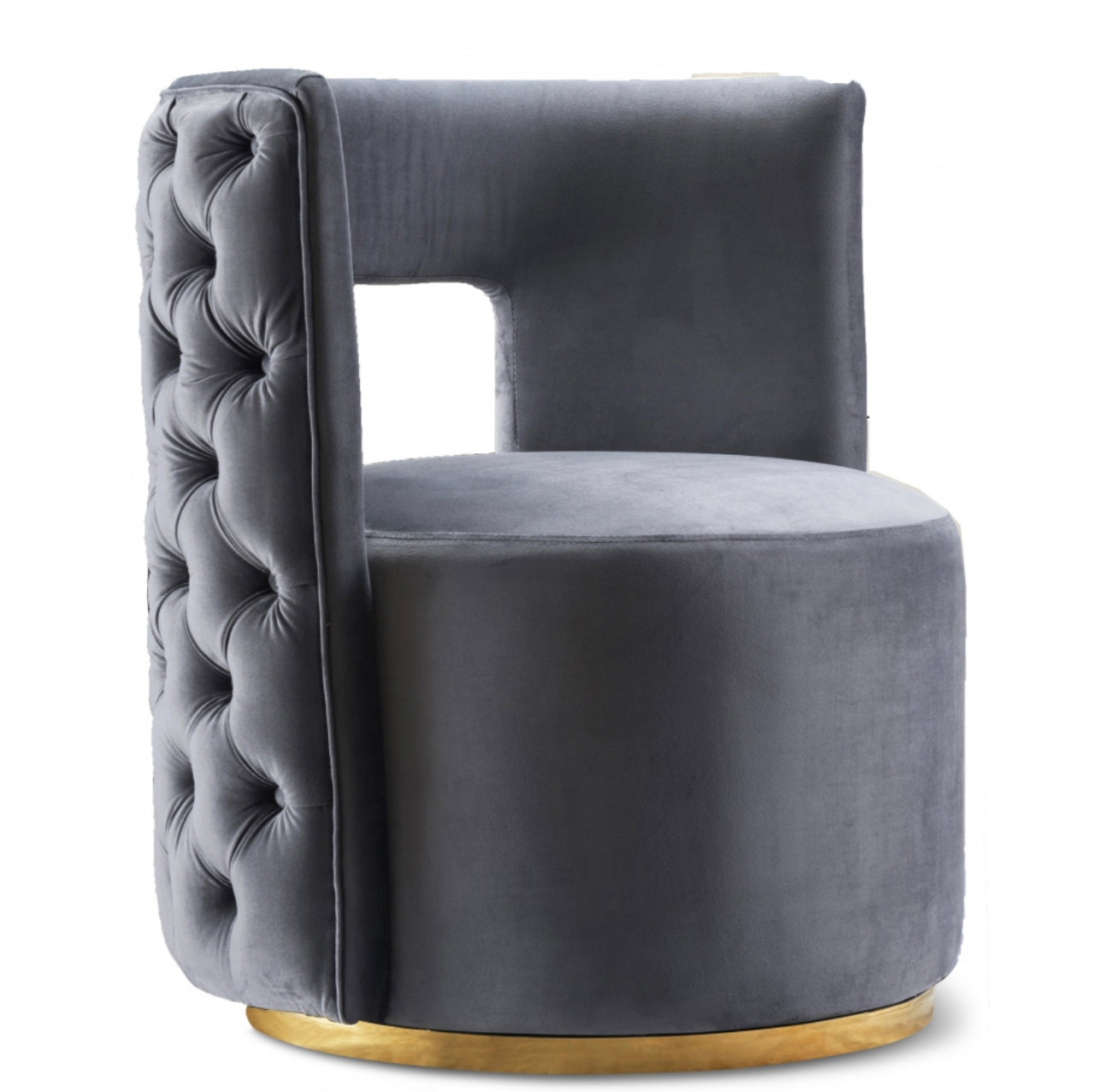 Tom Ford Velvet Accent Chair