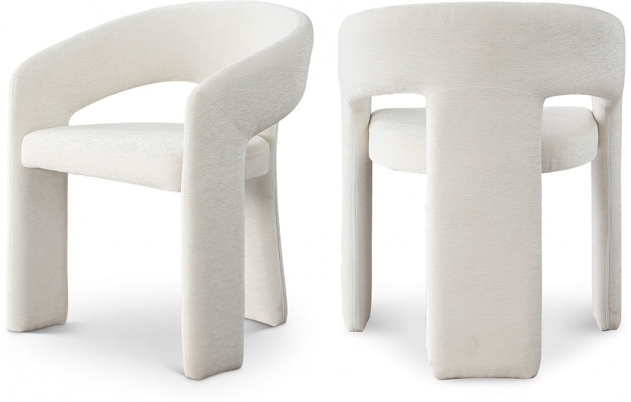 Lux T-Back Fabric Dining Chair