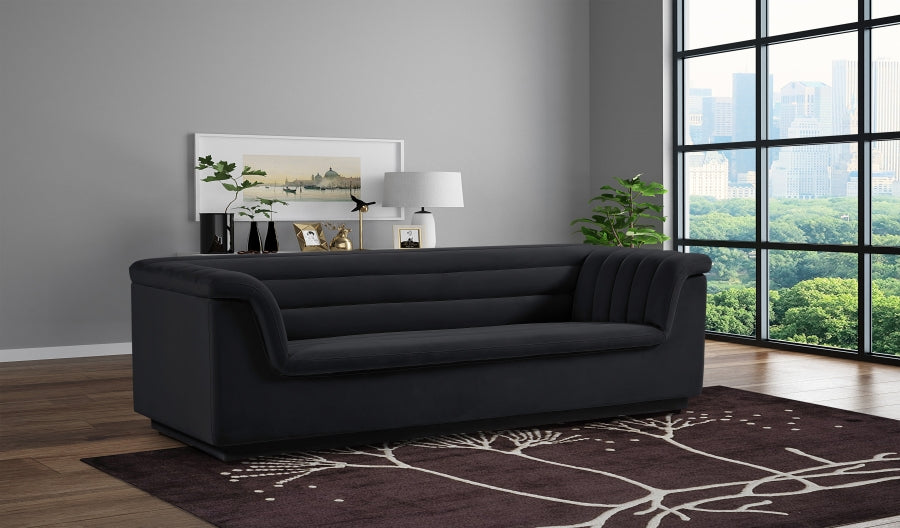 Atlanta Velvet Fabric Sofa