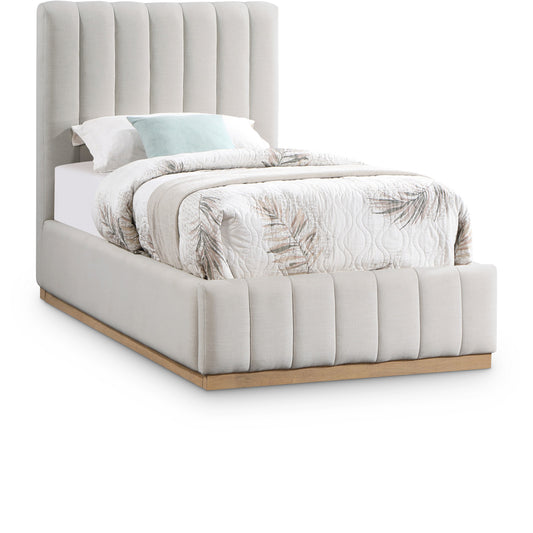 Lux Lucille Natural Linen Bed