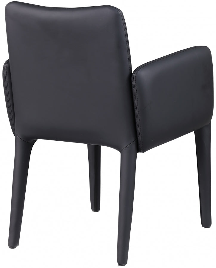 Lux Spade Leather Dining Chair / Accent Chair