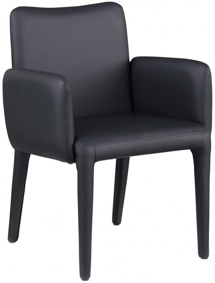 Lux Spade Leather Dining Chair / Accent Chair