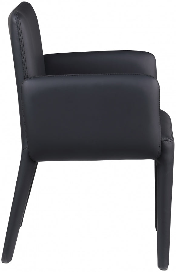 Lux Spade Leather Dining Chair / Accent Chair