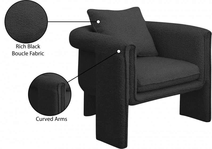 Modern Plump Accent Chair