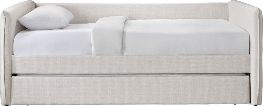 Linen Textured Fabric Twin Daybed