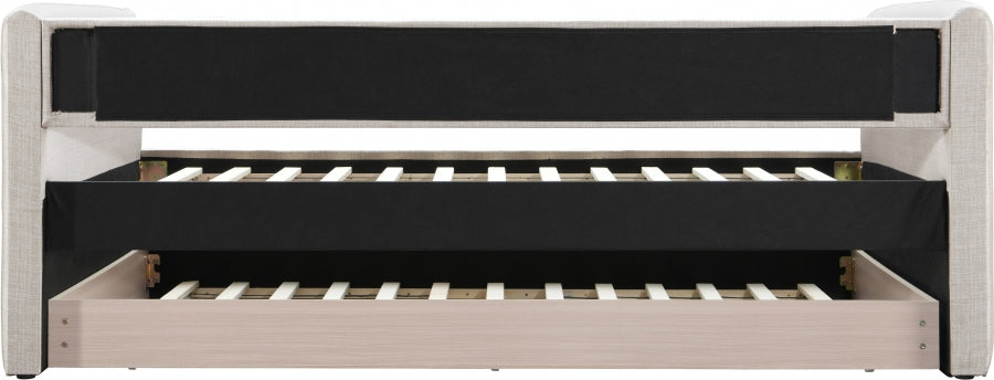Linen Textured Fabric Twin Daybed