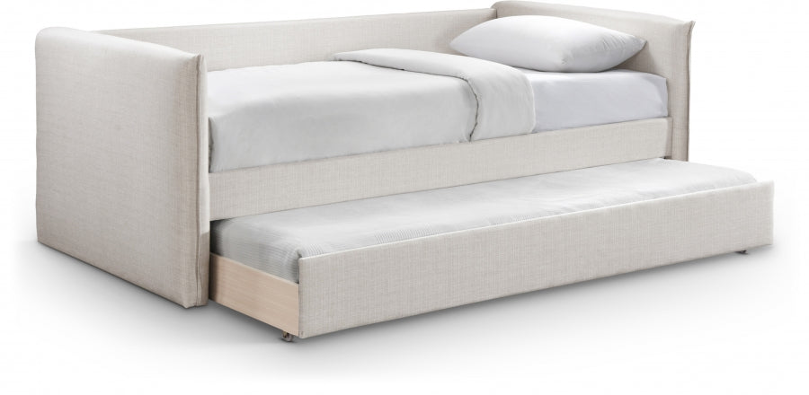 Linen Textured Fabric Twin Daybed