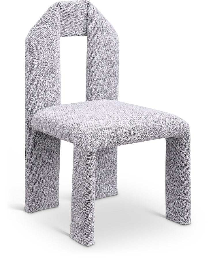 Boucle Fabric Dining Chair