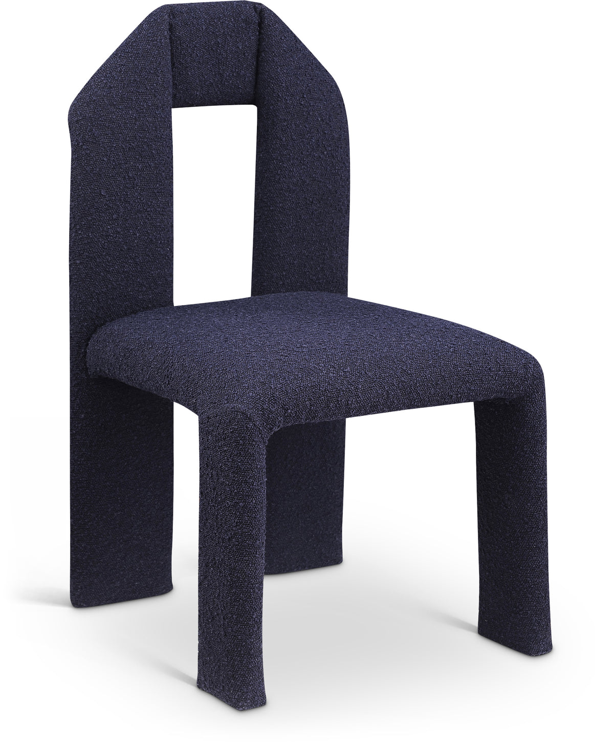 Boucle Fabric Dining Chair