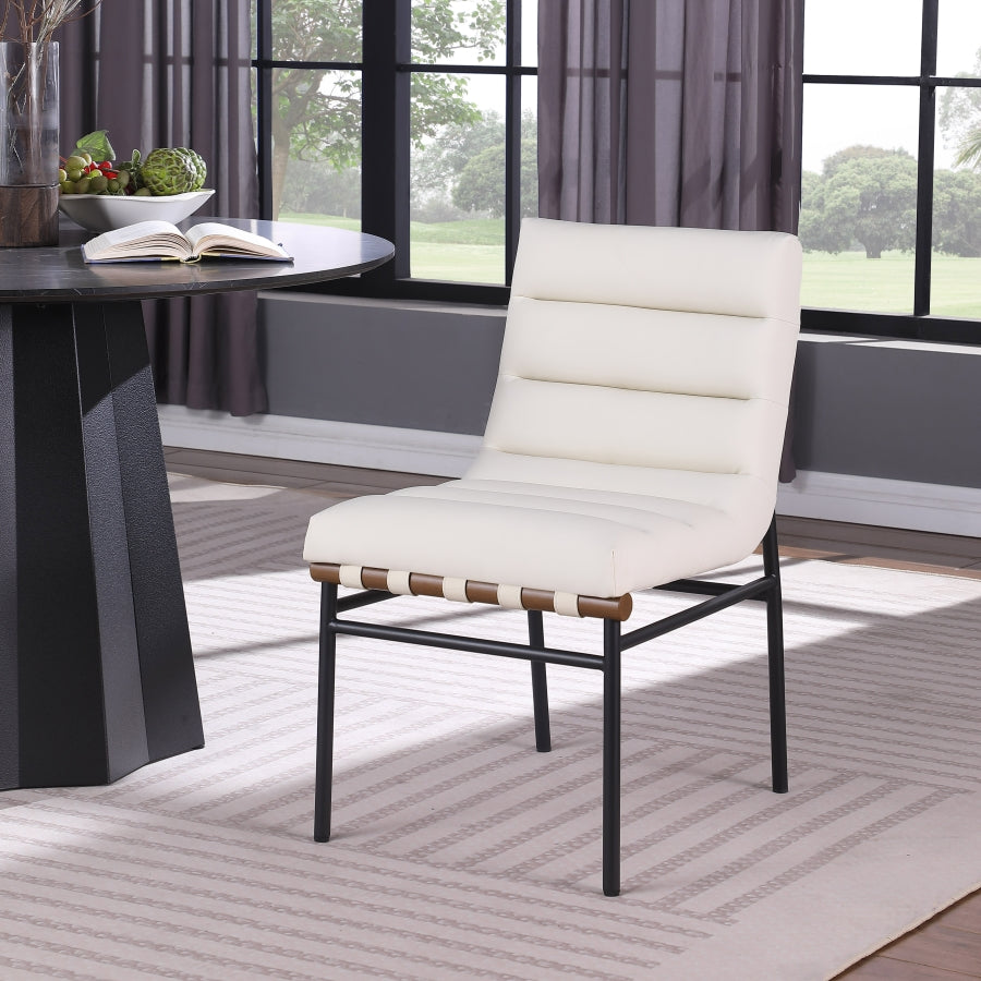 burke Leather Dining Chair