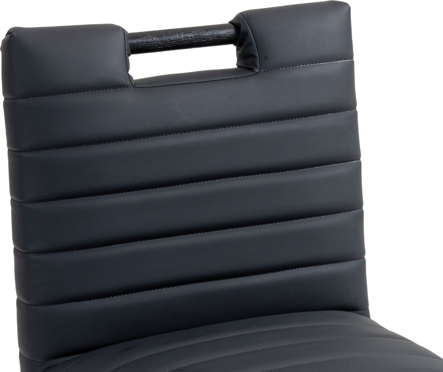 Vegan Leather Counter Stool