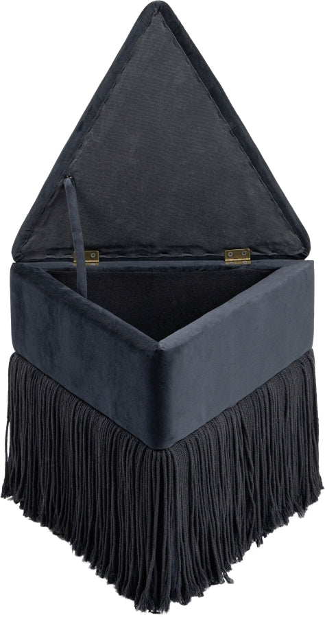 Velvet Ottoman/Stool