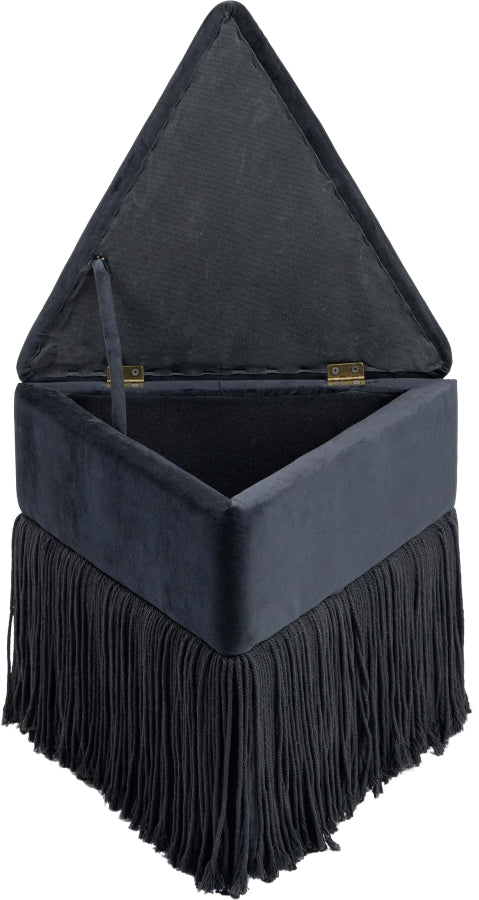Velvet Ottoman/Stool