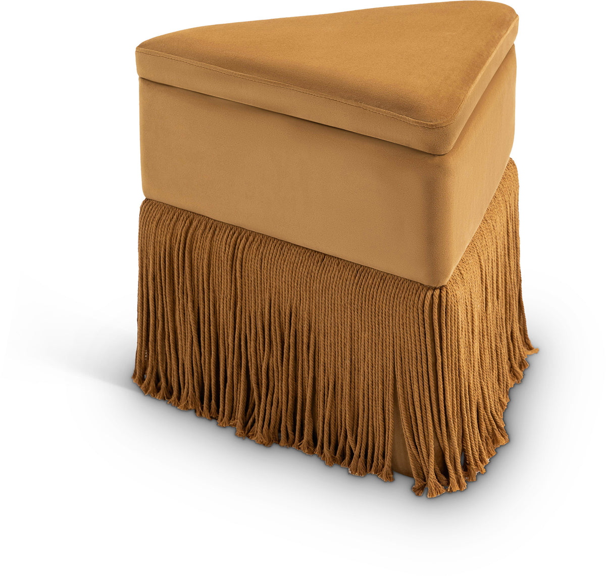 Velvet Ottoman/Stool