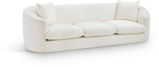 lavish Chenille Fabric Upholstered Sofa