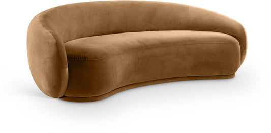seline Velvet Upholstered Sofa