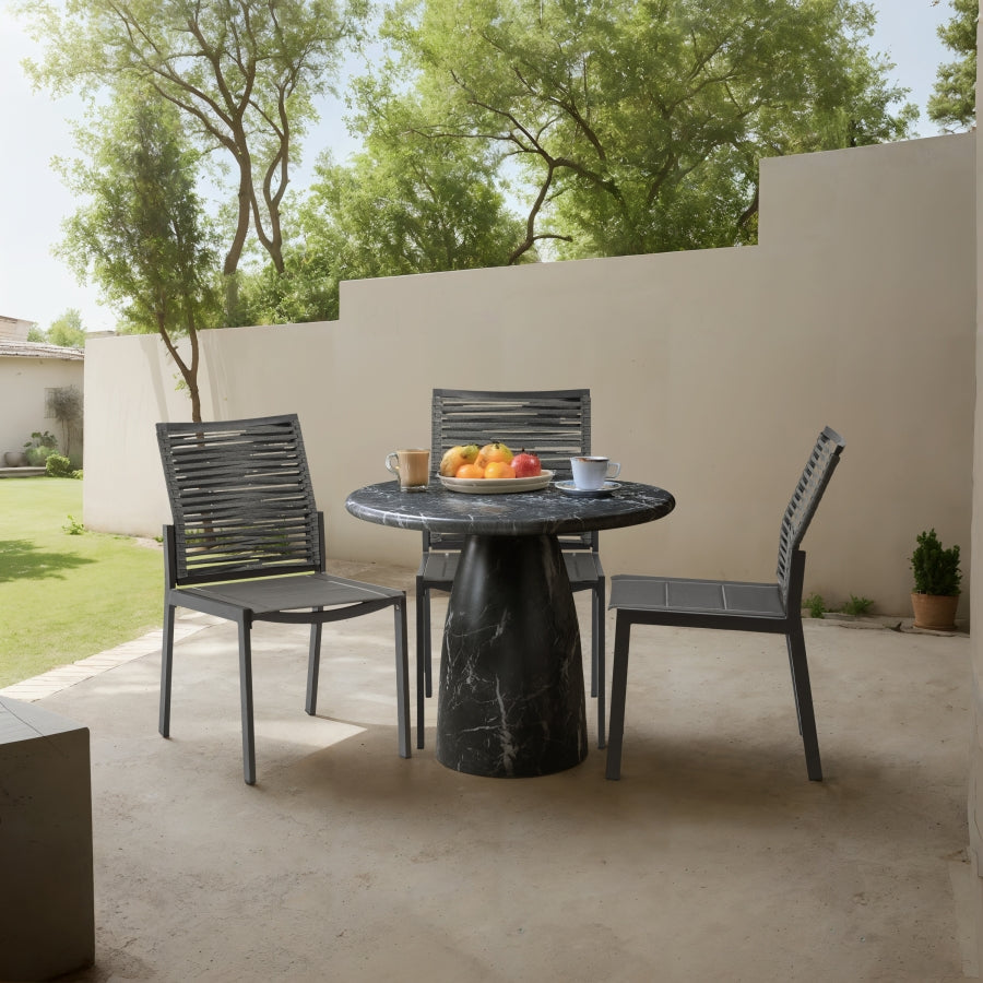 opal Marble Finish Indoor/Outdoor Concrete Dining Table