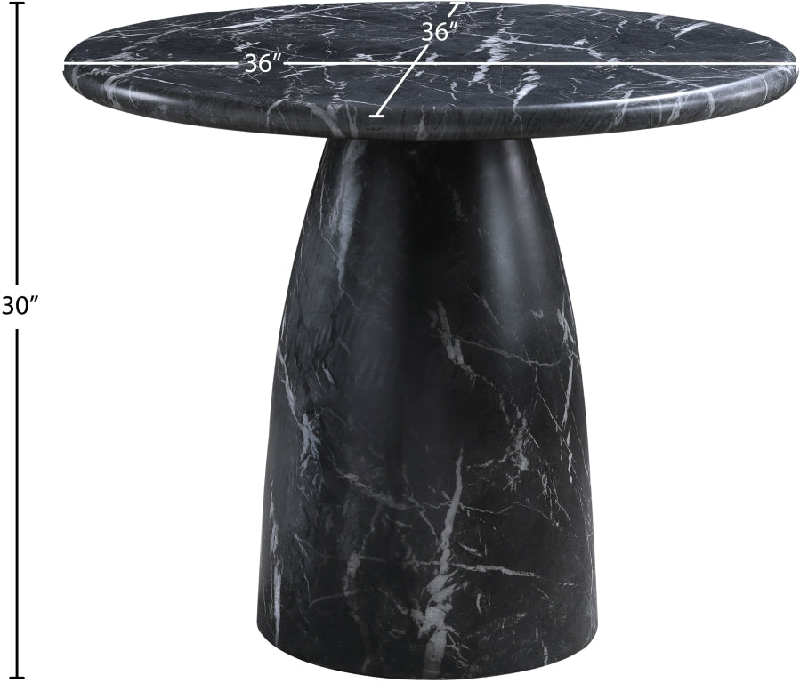 opal Marble Finish Indoor/Outdoor Concrete Dining Table