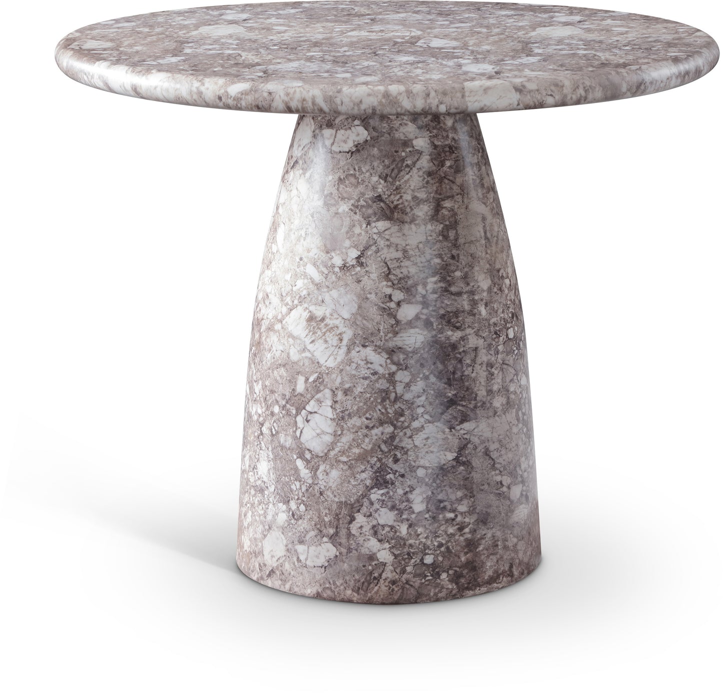 opal Marble Finish Indoor/Outdoor Concrete Dining Table