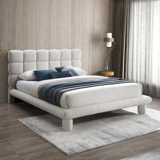 Lux Channel Fabric Bed