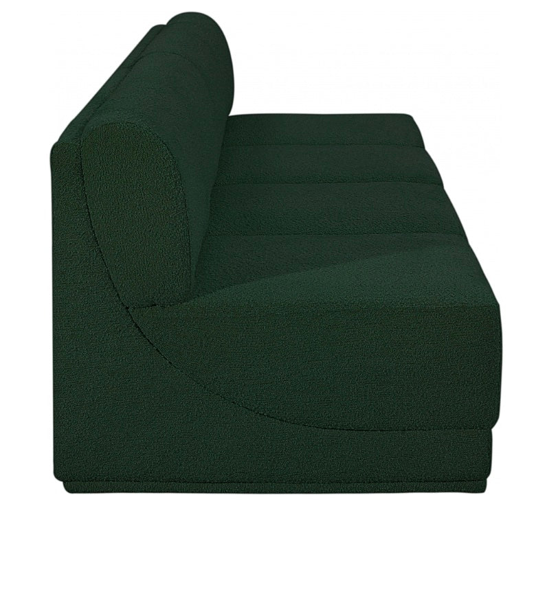 Omen Boucle Fabric Sofa- 4 Seat