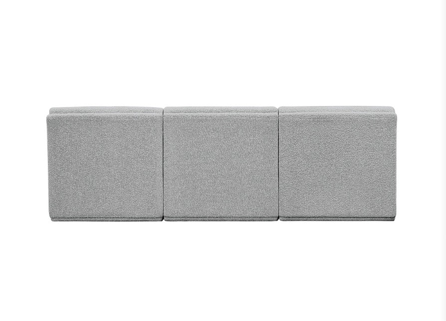 Omen Boucle Fabric Sofa- 3 Seat